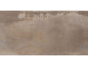 Carrelage Oxyde bronze 60x120 grès cérame effet ciment métallisé gris