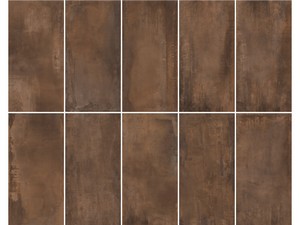 Fliese Oxyde Corten 60X120 Feinsteinzeug Zementoptik Oxidiertes Blech