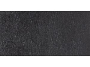 Carrelage Project Black 30x60 structuré grès cérame pleine masse effet pierre noir