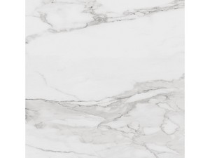 Carrelage Ultrawhite 60X60 grès cérame effet marbre blanc poli