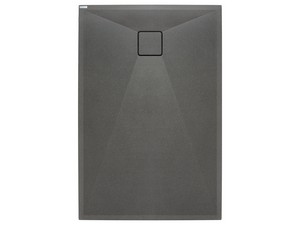 Receveur de douche Correo 120x70 cm résine-granit gris anthracite