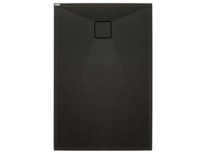 CORREO SHOWER TRAY 100X90 cm GRANITE-RESIN BLACK
