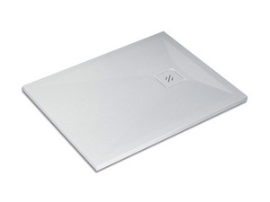 Tao Shower Tray 80x100 H3 cm Resin White