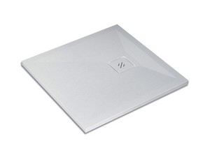 Tao Shower Tray 80x80 H3 cm Resin White