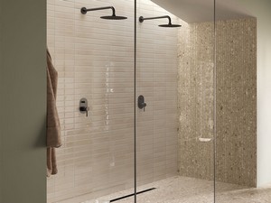 Mosaik Pietra d'Iseo Beige 20x120 Feinsteinzeug Steinoptik Ceppo di Grè