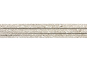 Mosaïque Pietra d'Iseo Bianco 20x120 grès cérame effet pierre Ceppo di Grè blanc