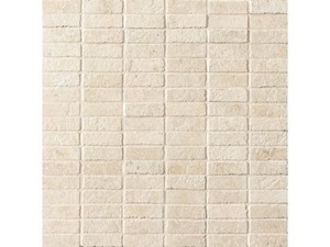 Mosaïque Brick Pietra di Leuca 30x30 grès cérame effet Pietra Leccese