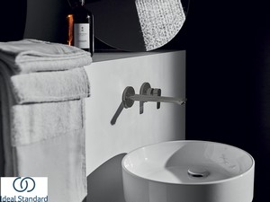Plaque pour mitigeur de lavabo encastré Ideal Standard® Connect Air Magnetic Grey