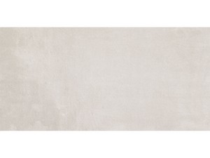 Carrelage Portland White 30,8x61,5 grès cérame effet béton blanc
