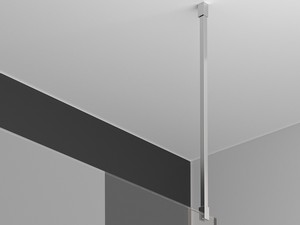 Prizma bras de support au plafond chrome