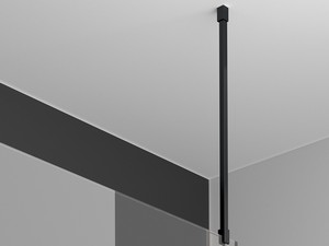 Prizma bras de support au plafond noir mat