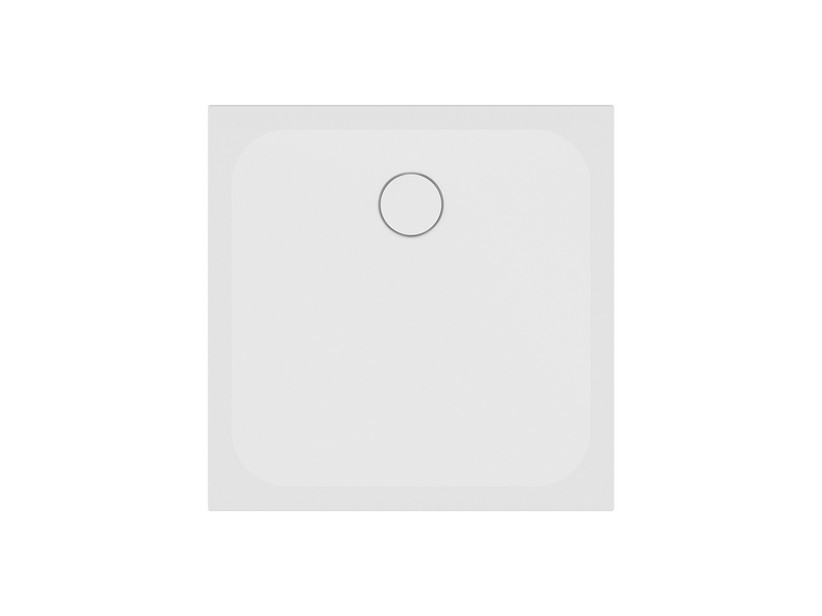 Piatto Plastica Fondo Quadrato Bianco 170mm (750 Pezzi