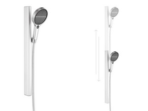 Schiebe-Duschgarnitur Rail Silver