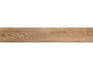 Raw Brown Oak Effect Rectified Porcelain Tile 20x120