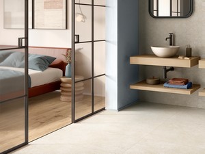 Raw Natural Oak Effect Rectified Porcelain Tile 20x120