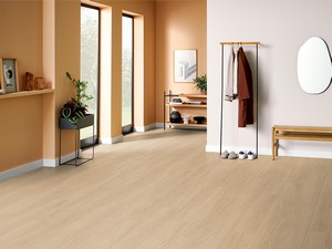 Rovere Victoria Beige Oak Effect Water Resistant Laminate Floor AC4