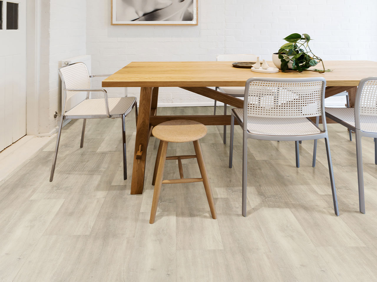 Spc Floor San Diego White White Wood Effect - Iperceramica-mt