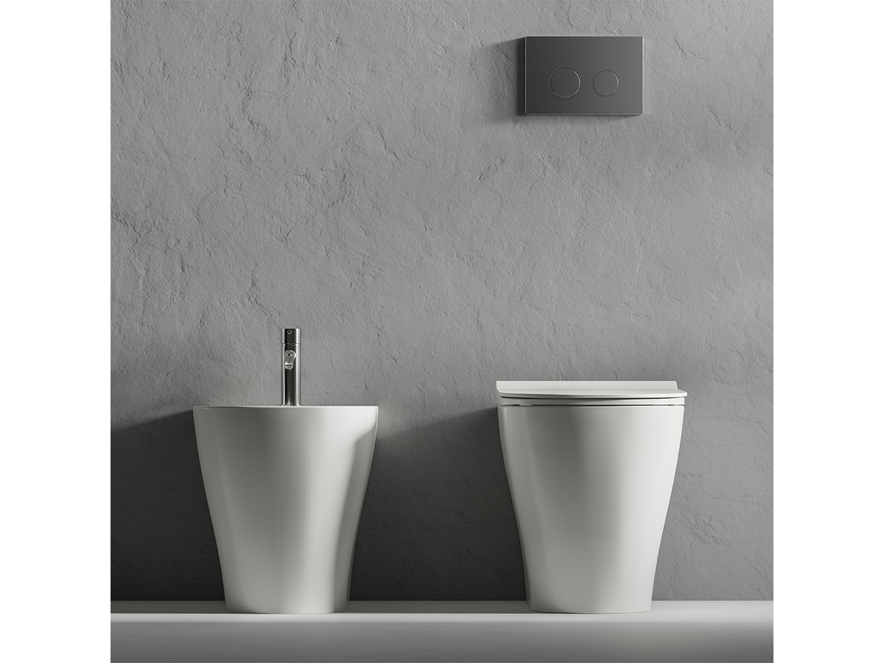 DEBFLEX Presa Elettrica Con Terra E Coperchio Bianco Lucido – Meccanismo Da Incasso Con Supporto Metallico, 16A 250V, IP20, Gamma Casual