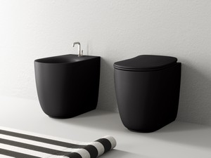 WC à poser Nolita rimless noir mat