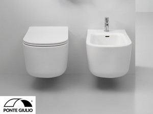 OMNIA Wall-Hung Bidet White Finish