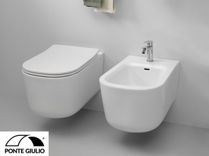 OMNIA Wall-Hung Bidet White Finish