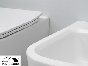 OMNIA Wall-Hung Bidet White Finish