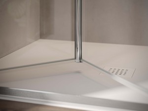 Sax Folding Shower Door Ext. 72/76 cm Transparent Chrome