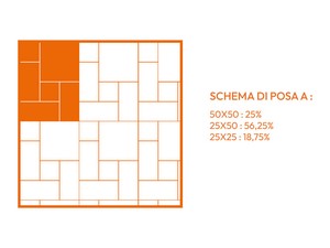 Carrelage Chianca Sabbia 25x50 grès cérame effet pierre sable