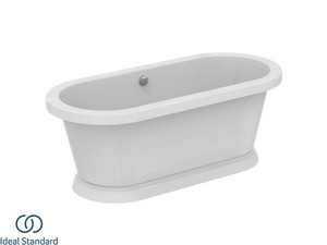 Freistehende Badewanne Ideal Standard® Atelier Calla 180x80 cm Weiß Glänzend