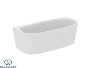 Freistehende Badewanne Wandmontage Ideal Standard® Atelier Dea 180x80 cm Seidenweiß Matt