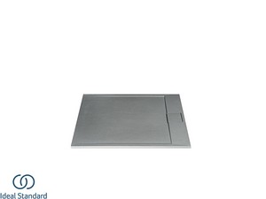 Receveur de douche Ideal Standard® ULTRAFLAT-S i.LIFE carré 90x90 cm résine gris