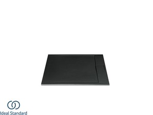 Receveur de douche Ideal Standard® ULTRAFLAT-S i.LIFE carré 100x100 cm résine noir