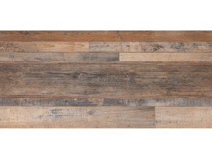SPC Flooring Scrapwood Brown - Brown Whitewashed Wood Effect