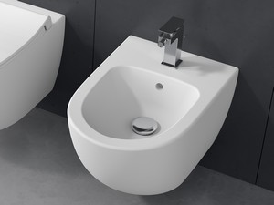 SENTO WALL-HUNG BIDET WHITE MATT