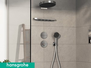 Mitigeur thermostatique douche à encastrer Hansgrohe® ShowerSelect Round 1 voie
