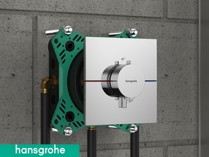 Mitigeur thermostatique douche à encastrer Hansgrohe® ShowerSelect Square 1 voie