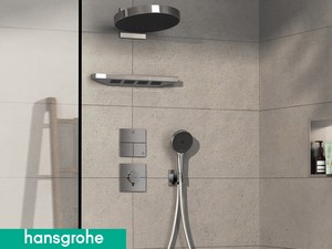 Mitigeur thermostatique douche à encastrer Hansgrohe® ShowerSelect Square 1 voie
