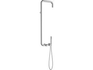 SILIA 2-FUNCTION SHOWER COLUMN BRUSHED INOX FINISH