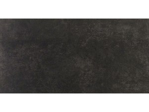 3,5 mm dünne Fliese Slim Beton Black 50X100, Feinsteinzeug mit Zementoptik Schwarz