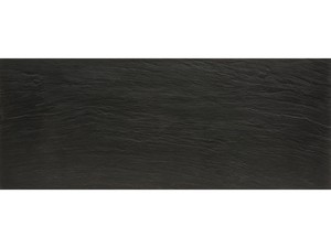 5 mm dünne Fliese Slim Slate Black 60X150, Feinsteinzeug mit der Optik von schwarzem Schiefer