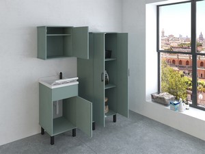 Smeraldo PVC Wall Unit 45x34x52 cm Green