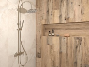 Duschsystem 2 Funktionen Spring Edelstahl 304 gebürstet