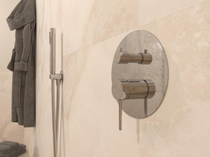 Blende für Duscharmatur einbau 2 Wege Spring Edelstahl 304 Chrom