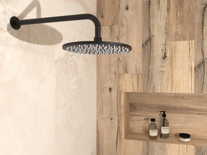 Set Kopfbrause + Duscharm Spring Edelstahl 304 Schwarz matt