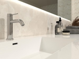 Mitigeur de lavabo sans bonde Spring Inox 304 chrome