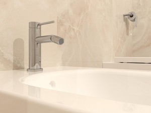 Mitigeur pour bidet sans bonde Spring Inox 304 chrome