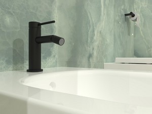 Mitigeur pour bidet sans bonde Spring Inox 304 noir mat