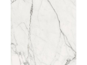 Carrelage Statuario Bianco 60x60 grès cérame effet marbre blanc mat