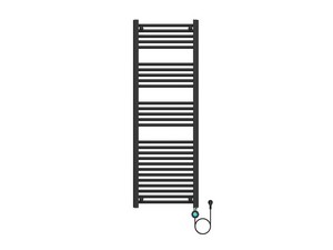 Radiateur sèche-serviettes Flame EL 137,5x48 noir mat
