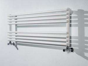 HORIZONTAL TOWEL WARMER WITHOUT L100XH38 MATT WHITE